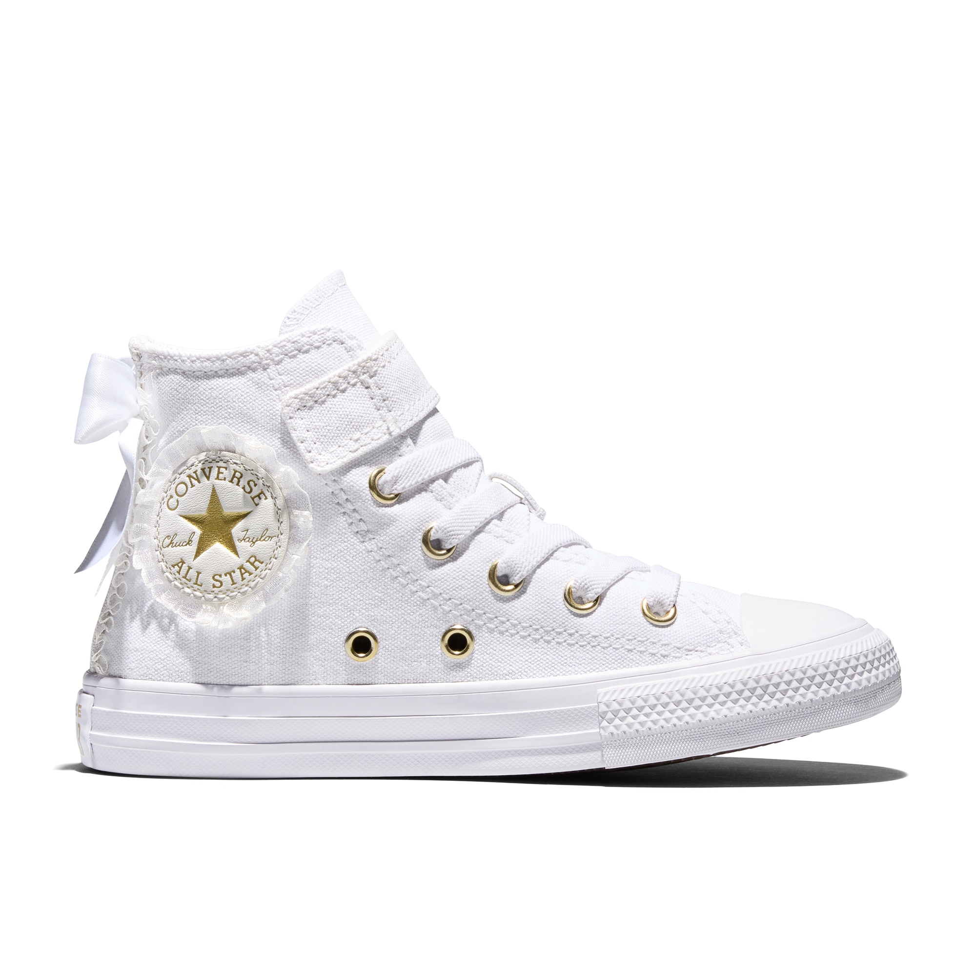 Imagen 0 de Zapatillas casual de niños Chuck Taylor All Star 1V Bow-Frill Converse Blanco