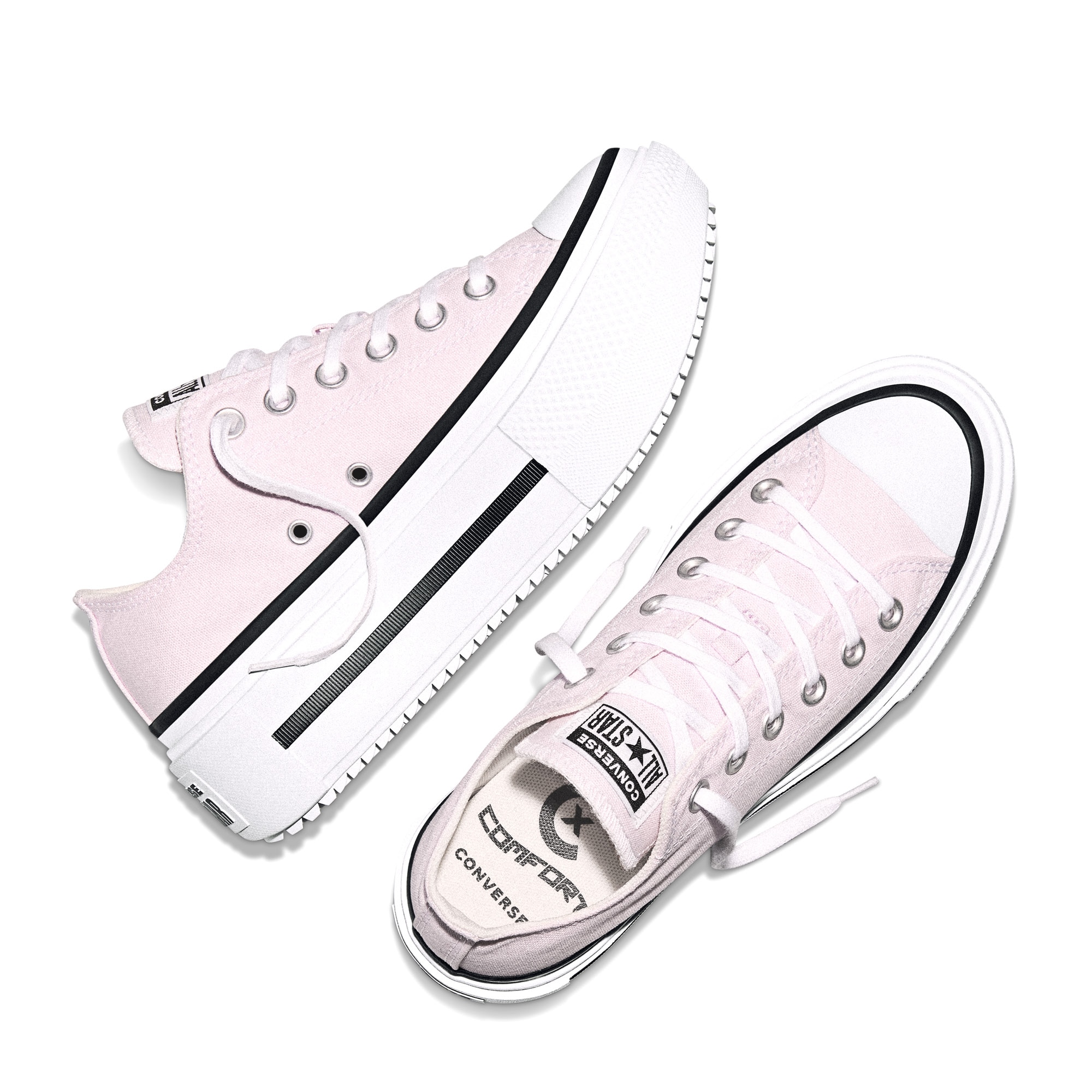 Zapatillas casual unisex Chuck Taylor All Star Lift Double Stack Seasonal Color Converse - Rosa claro Rosa claro-4