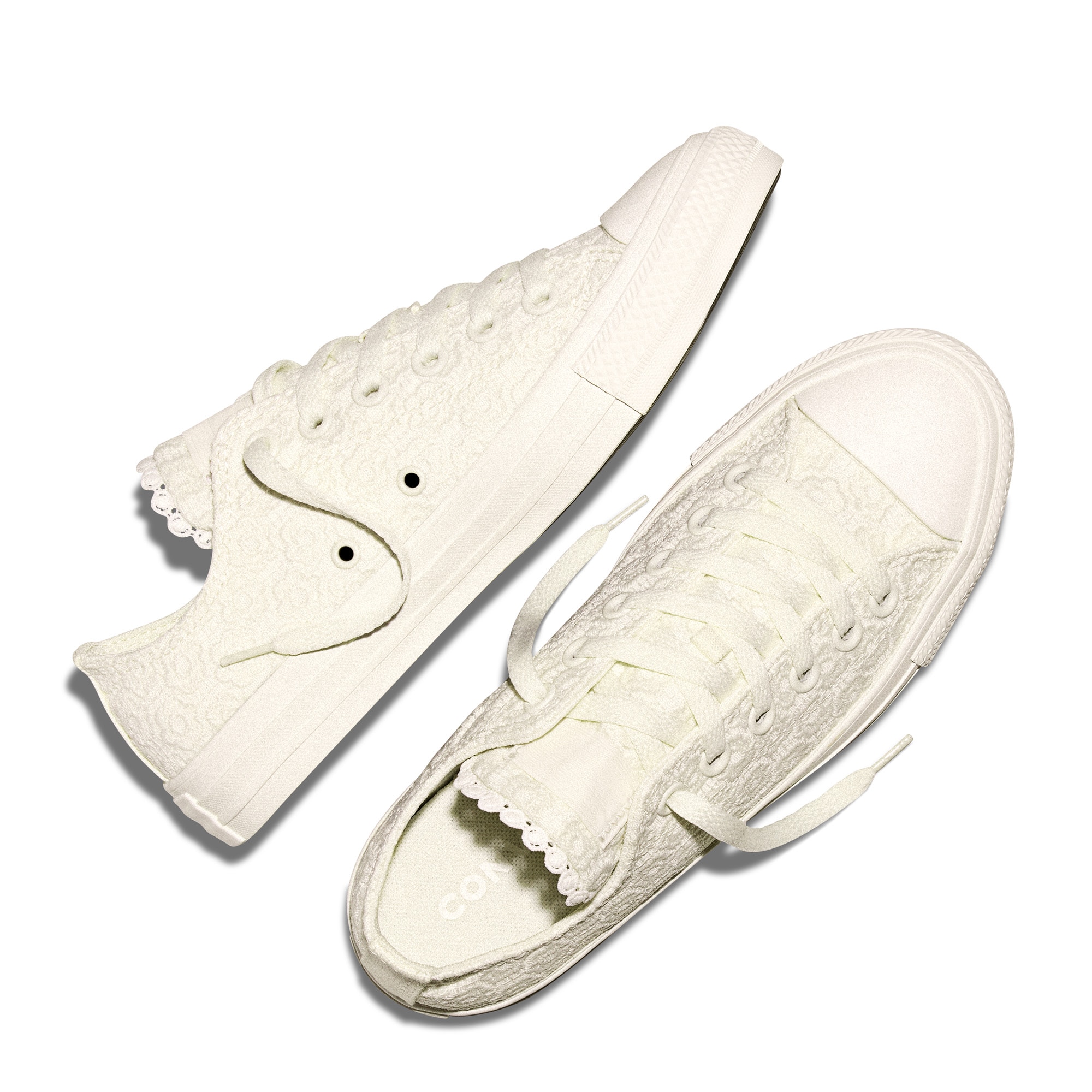 Zapatillas casual unisex Chuck Taylor All Star Crochet Converse - Blanco roto Blanco roto-4