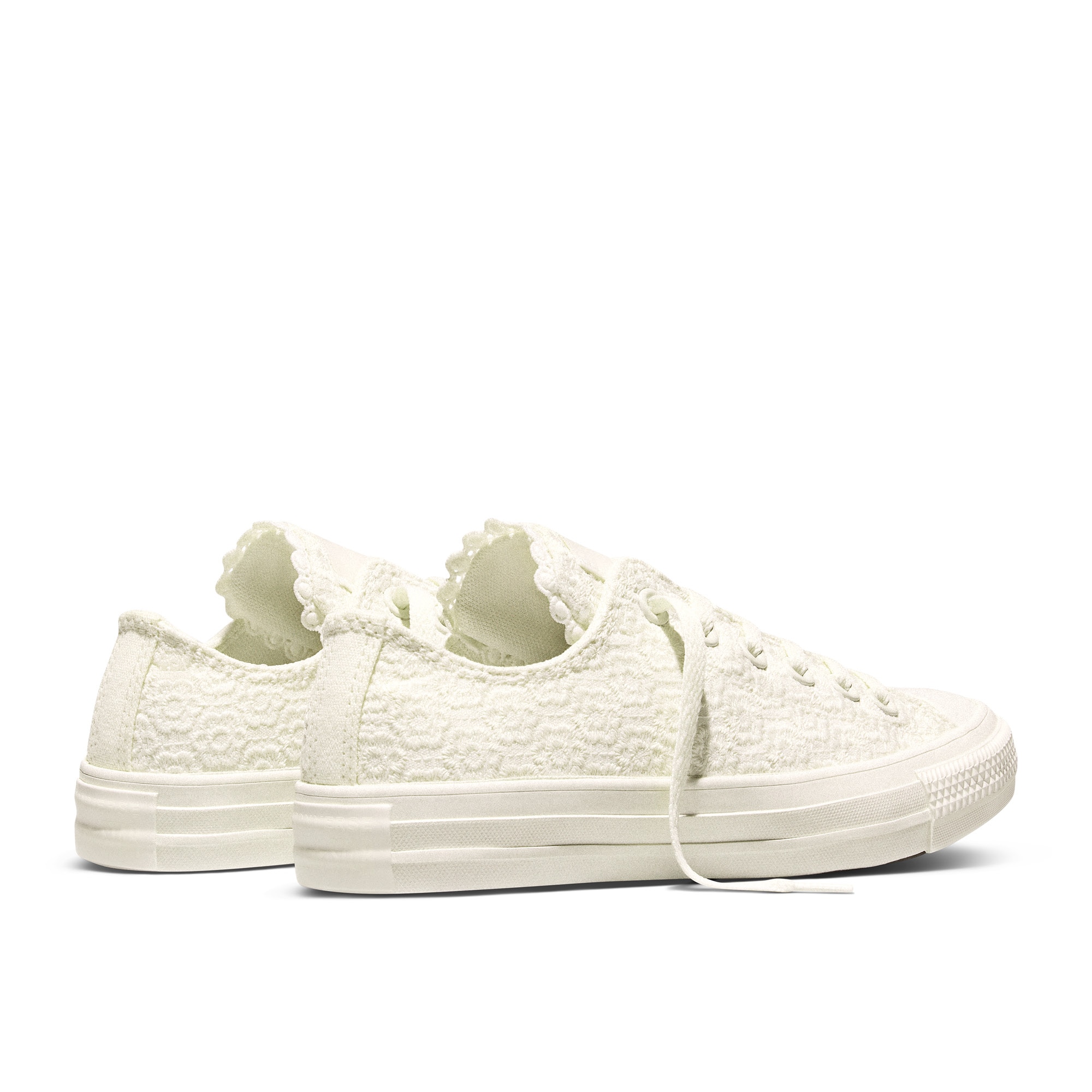 Zapatillas casual unisex Chuck Taylor All Star Crochet Converse - Blanco roto Blanco roto-6