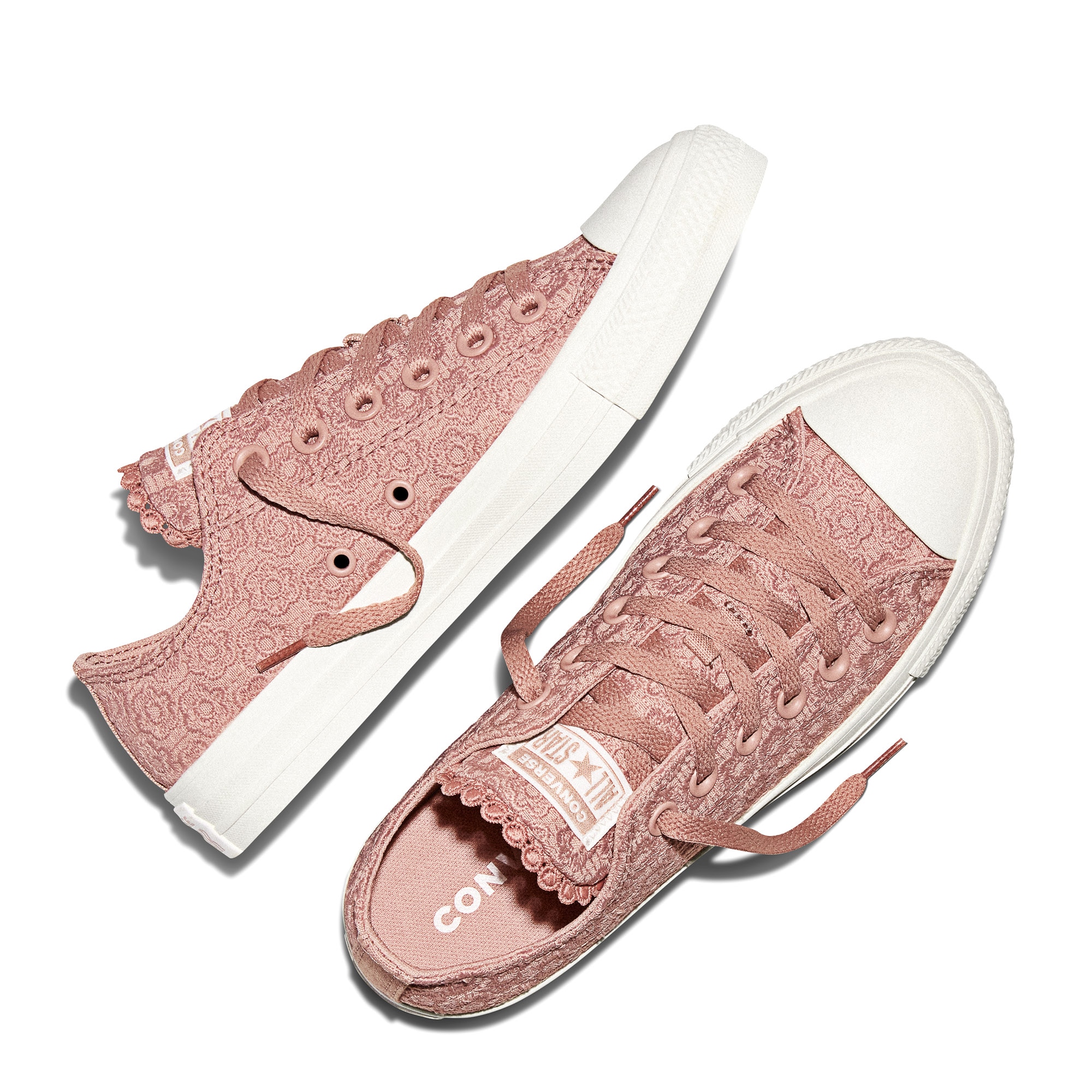 Zapatillas casual unisex Chuck Taylor All Star Crochet Converse - Arcilla Arcilla-4