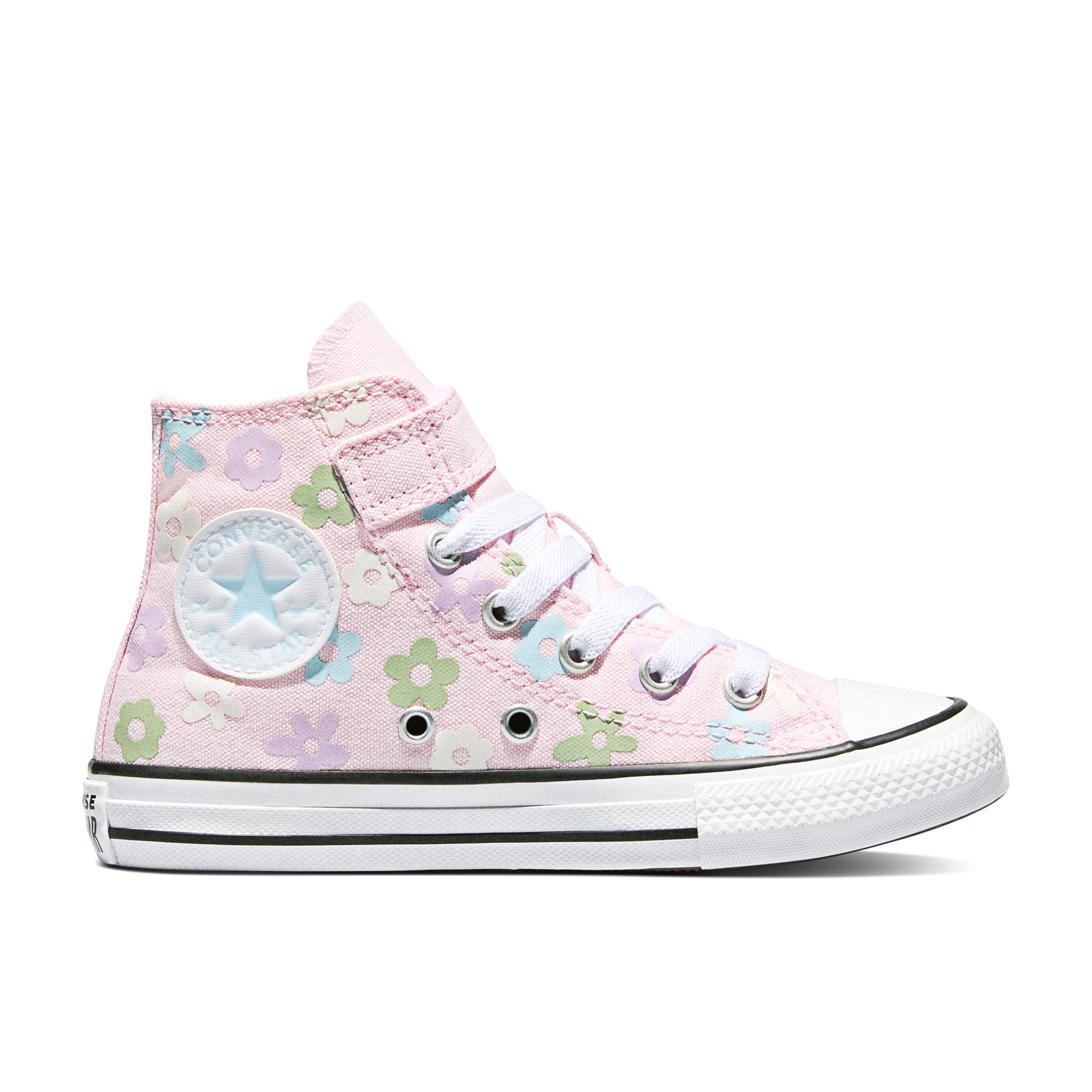 Imagen 0 de Zapatillas casual de niños Chuck Taylor All Star 1V Bubbly Floral Converse Rosa claro