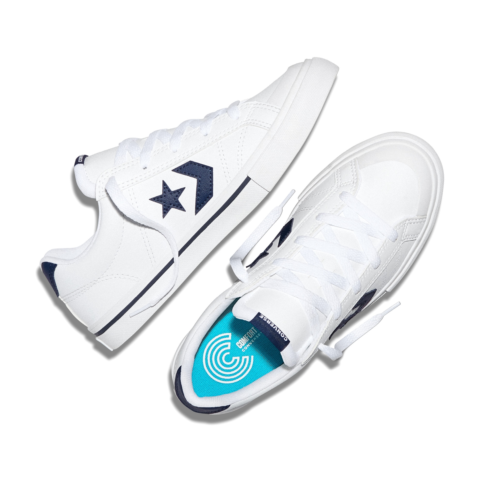 Zapatillas casual de niños Sport Casual Piel Converse - Blanco Blanco-3
