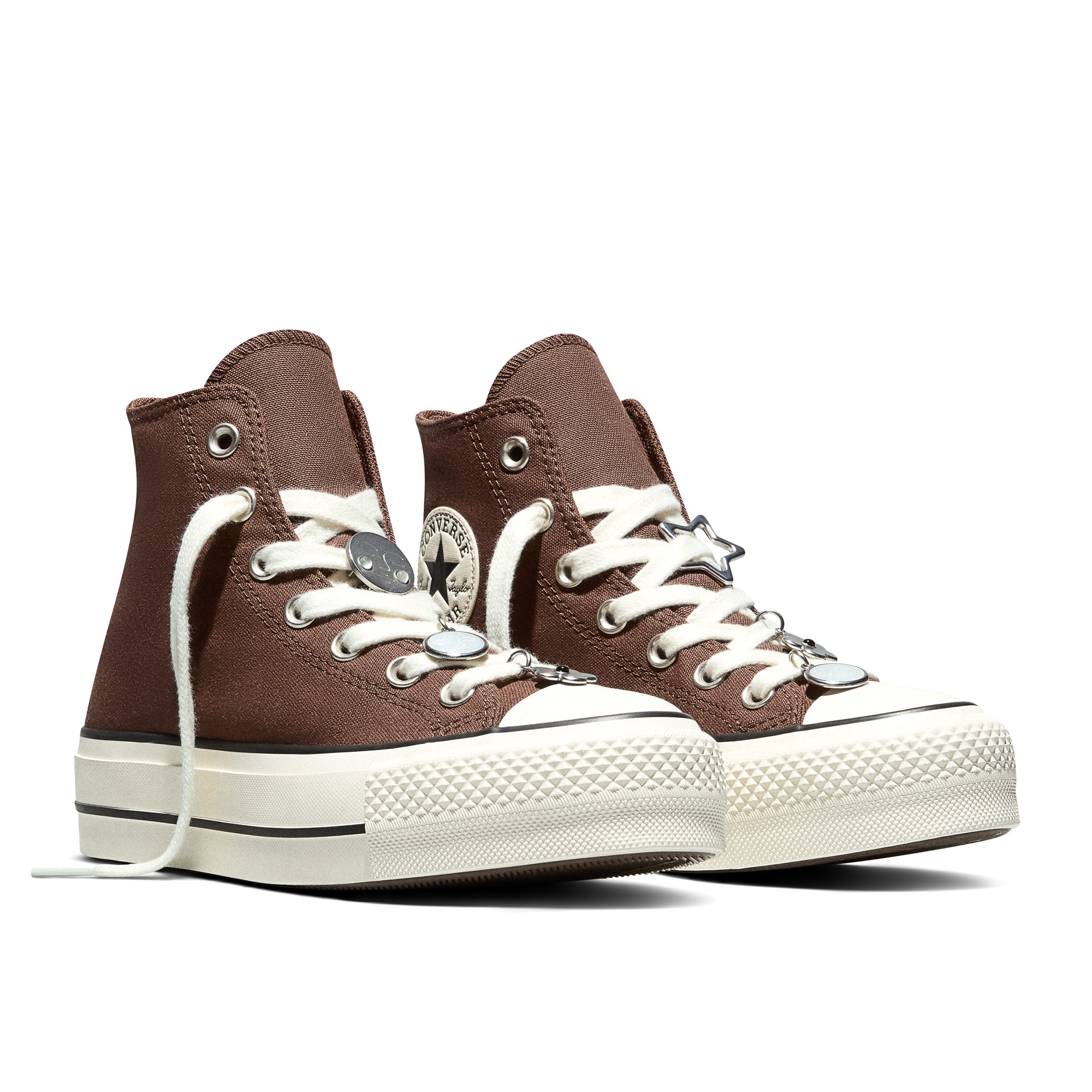Zapatillas casual de mujer Chuck Taylor All Star Lift Portable Heirloom Converse - Marrón oscuro Marrón oscuro-5