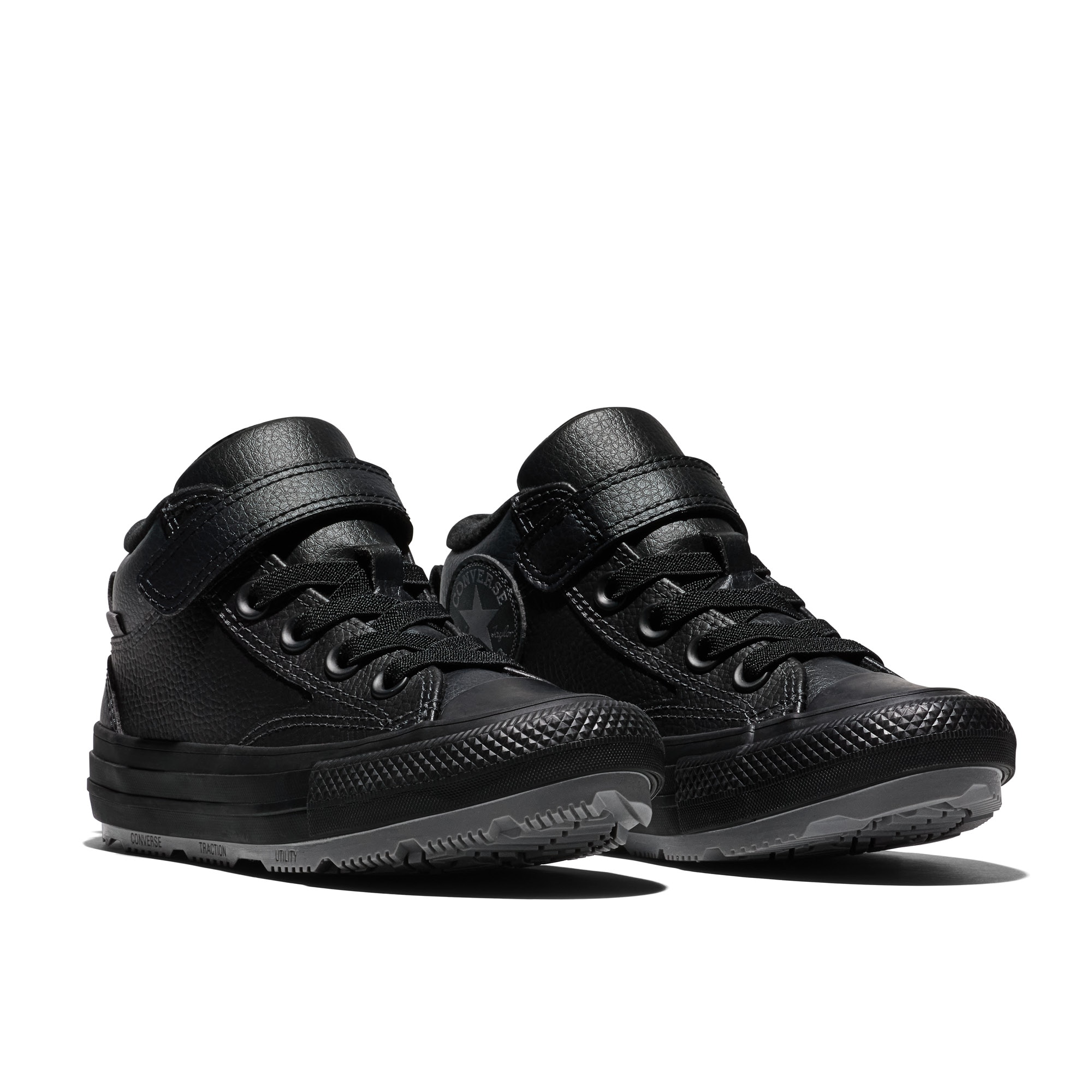 Zapatillas casual de niños CTAS Malden Street Boot Seasonal Color Piel Converse - Negro Negro-5