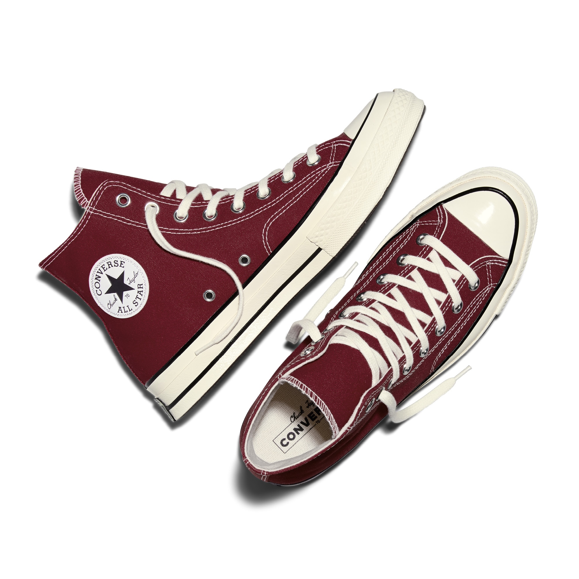 Imagen 2 de Zapatillas casual unisex Chuck 70 Seasonal Color Converse - Granate Granate