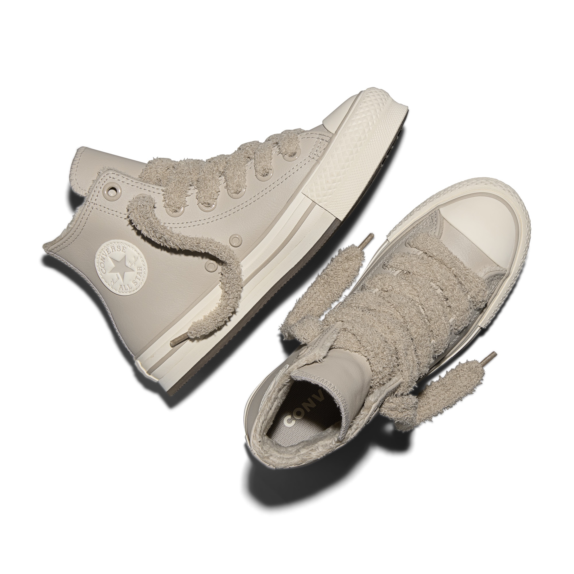 Zapatillas casual de niños CTAS EVA Lift Wheatherized Piel Converse - Gris claro Gris claro-5