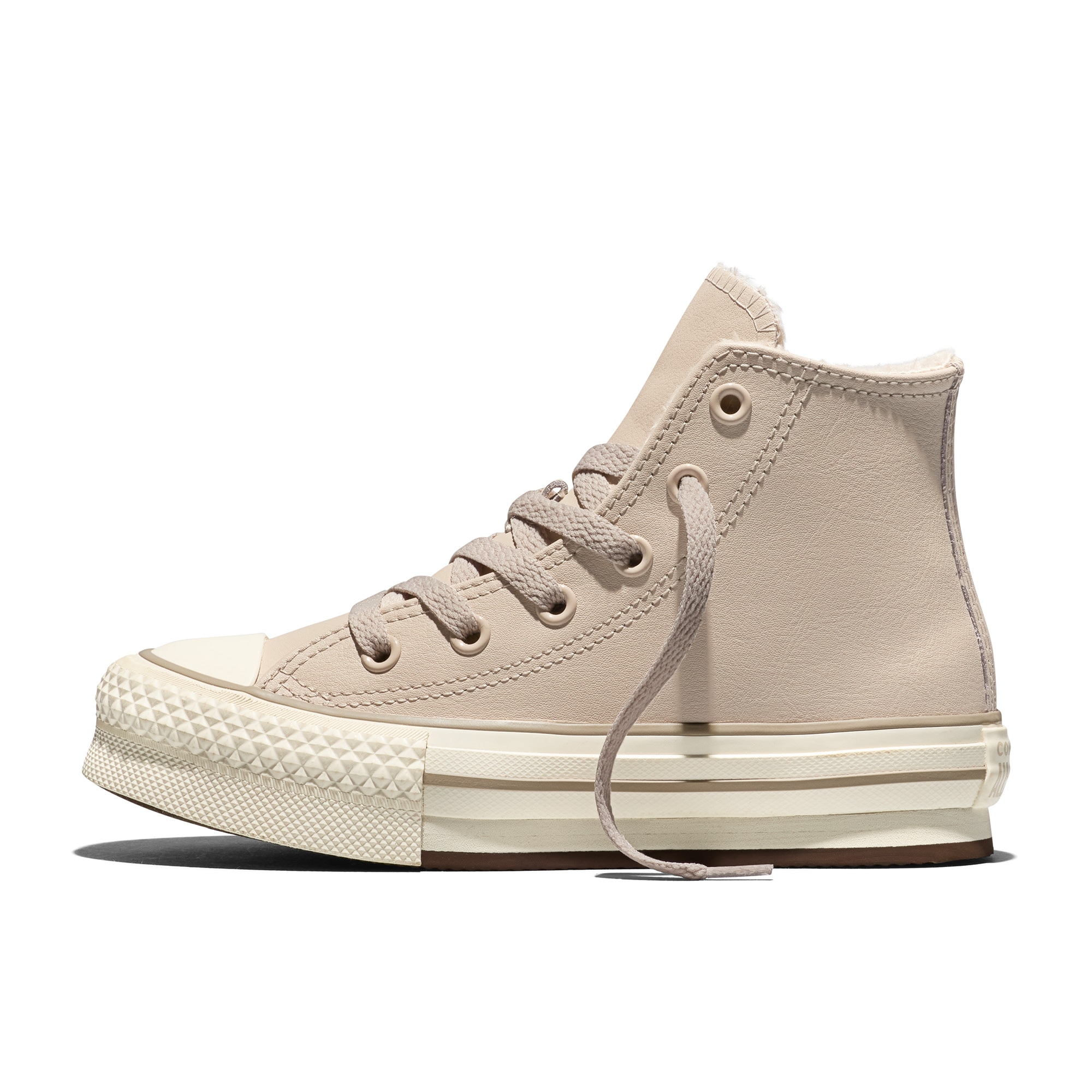 Zapatillas casual de niños CTAS EVA Lift Wheatherized Piel Converse - Beige Beige-2