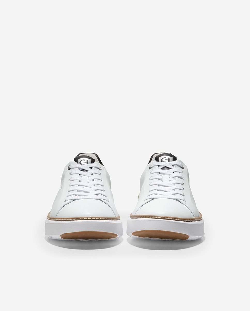 Zapatillas deportivas de hombre confeccionadas en cuero ligero - Cole Haan - Blanco Blanco-2