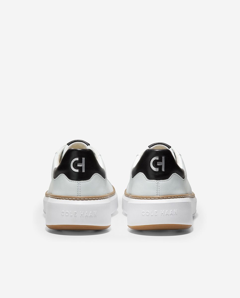 Zapatillas deportivas de hombre confeccionadas en cuero ligero - Cole Haan - Blanco Blanco-4