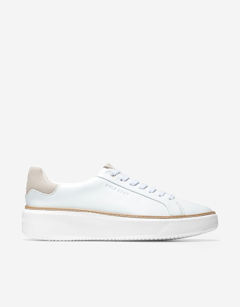 Zapatillas deportivas de mujer confeccionadas en cuero ligero y flexible - Cole Haan - Blanco Blanco-1