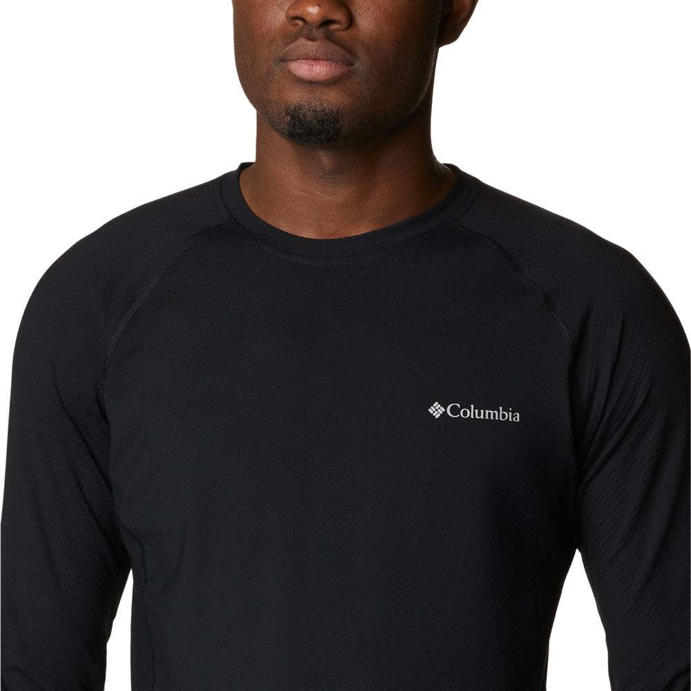 Camiseta térmica hombre Omni-Heat Infinity Knit Columbia - Negro Negro-4