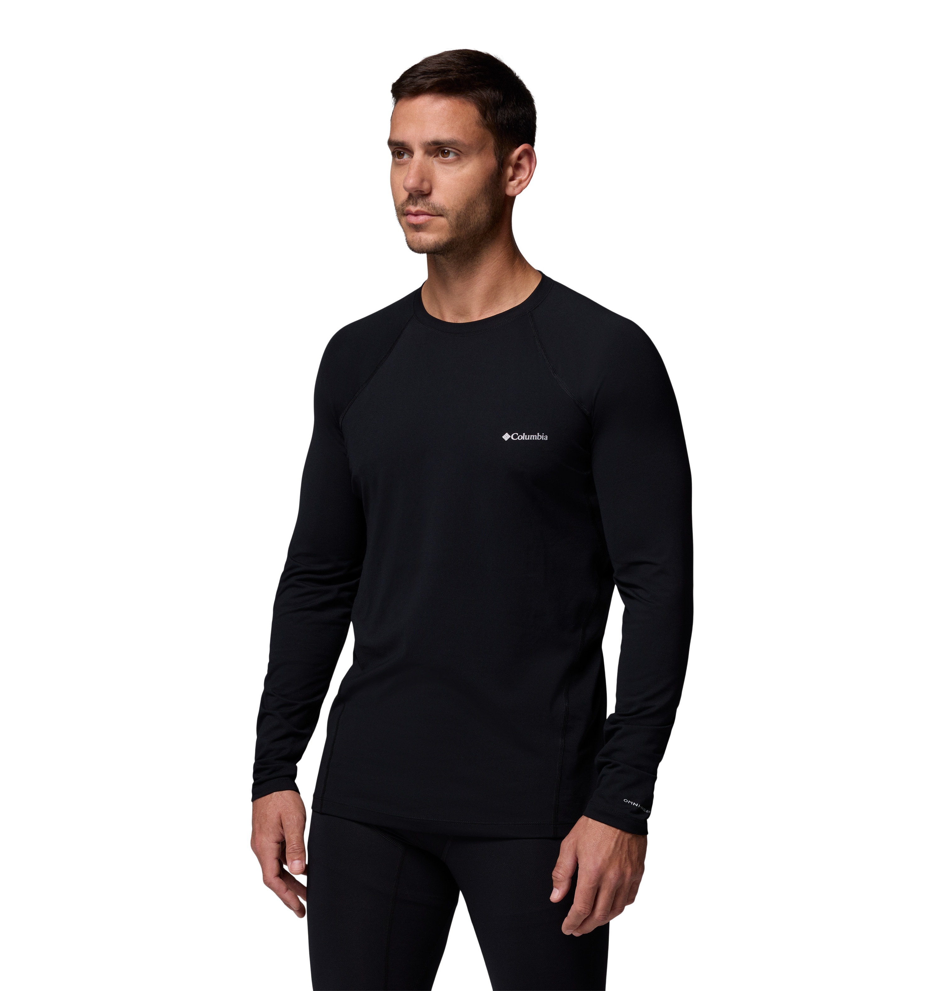 Camiseta térmica hombre Midweight Stretch Columbia - Negro Negro-4