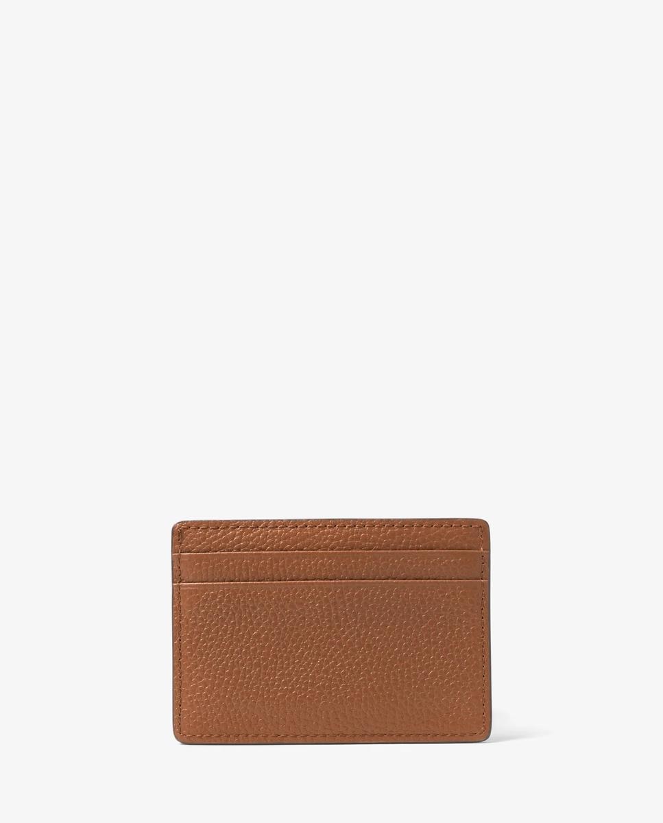 Imagen 3 de Tarjetero de piel granulada - Michael Michael Kors - Marrón Marrón
