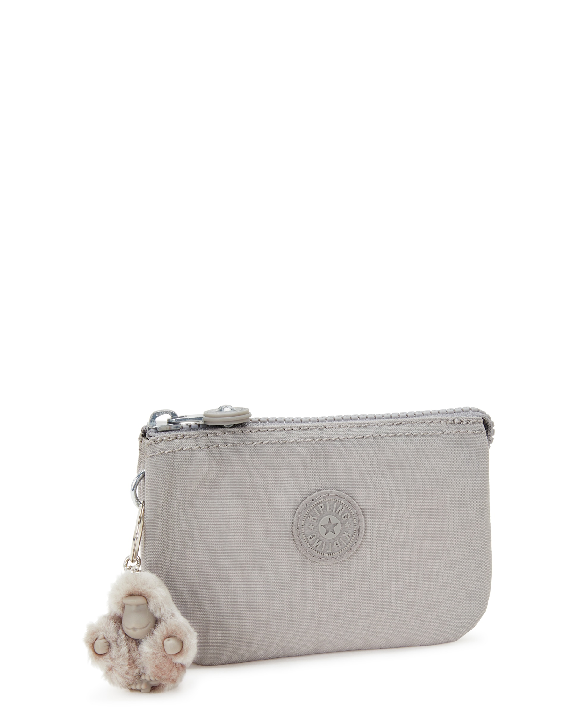 Monedero de mujer pequeño multiusos con cremallera y llavero - Kipling - Humo Humo-5