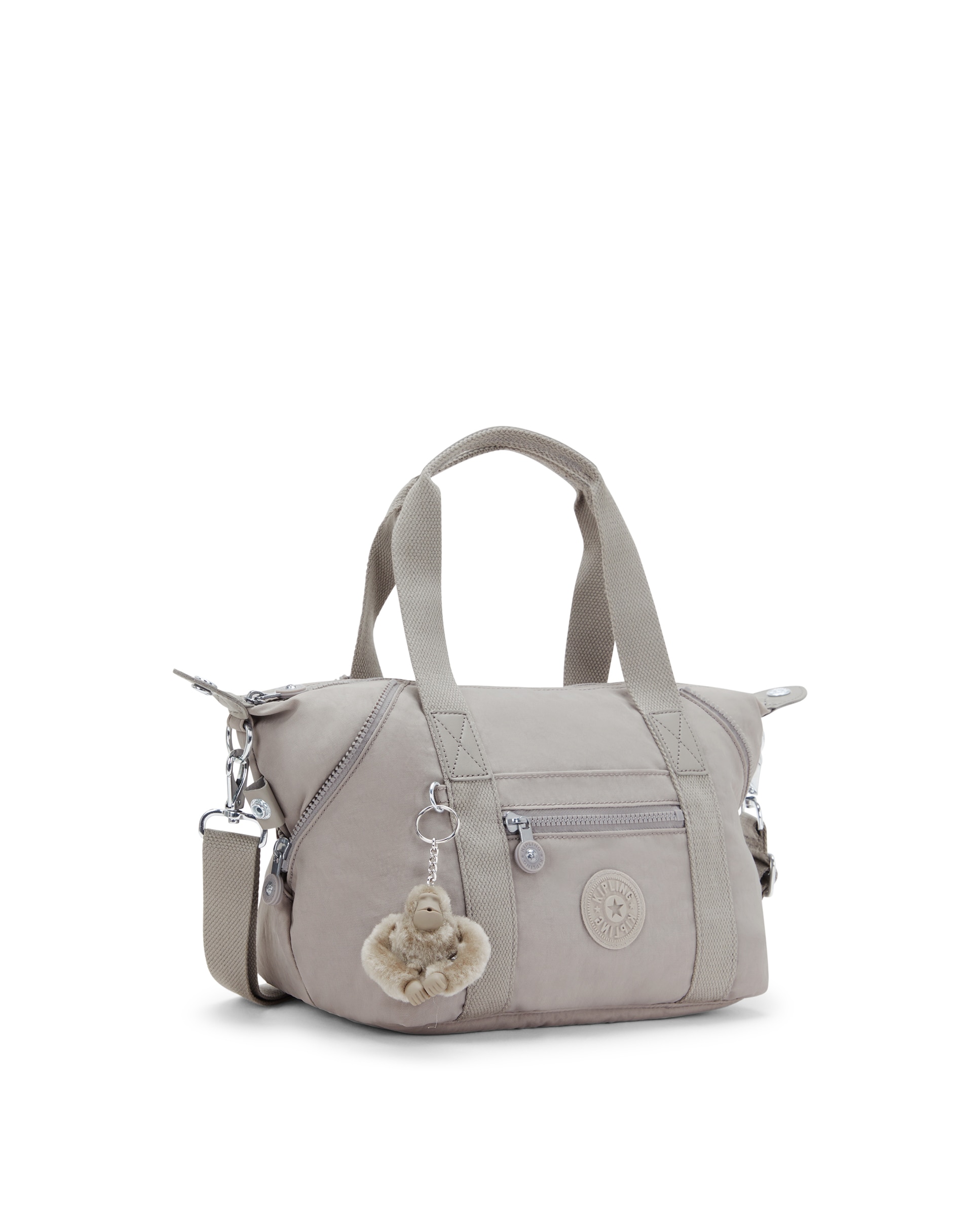 Bolso de hombro multiposición pequeño Art Mini en gris - Kipling - Gris claro Gris claro-4
