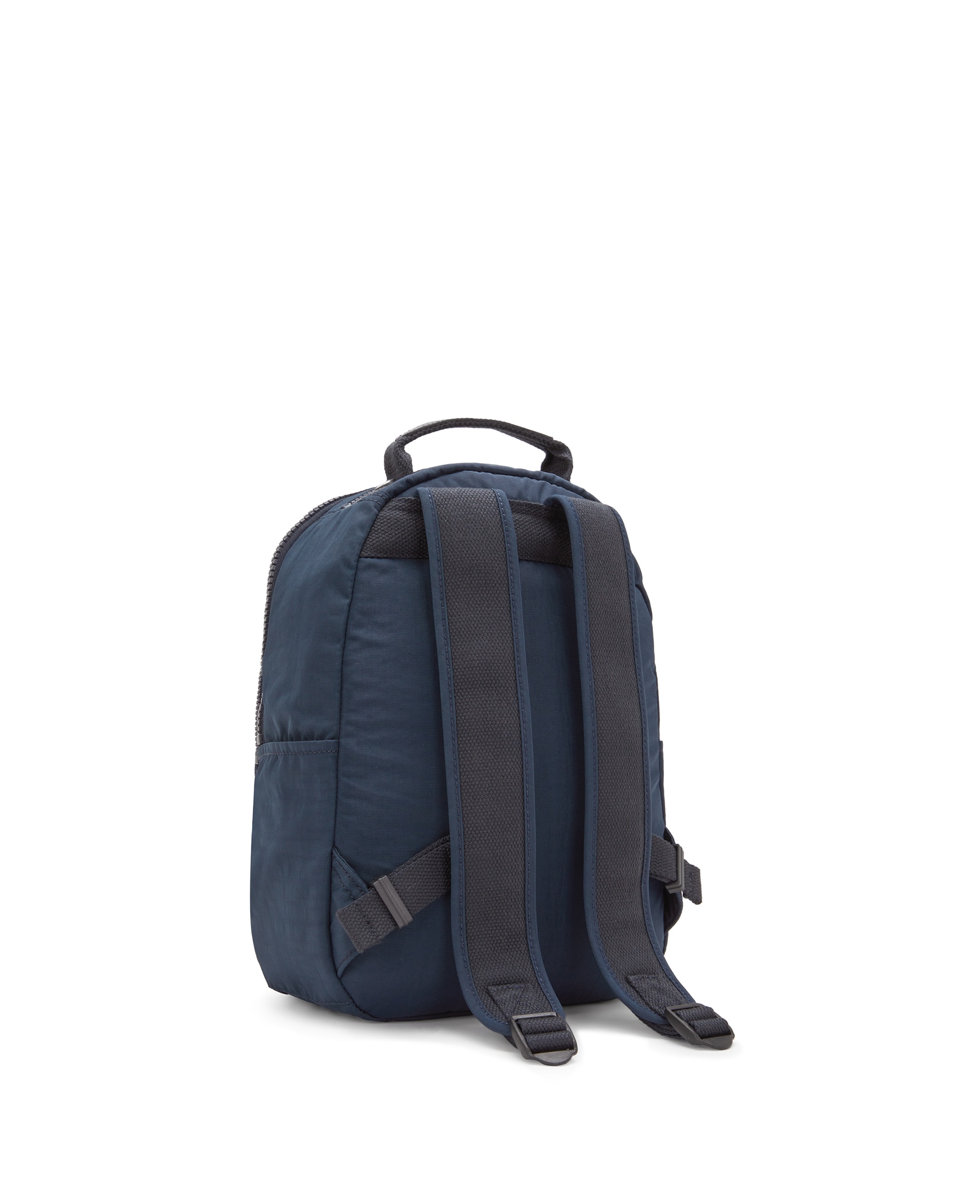 Mochila de mujer pequeña con cremallera y funda para tablet - Kipling - Marino Marino-4