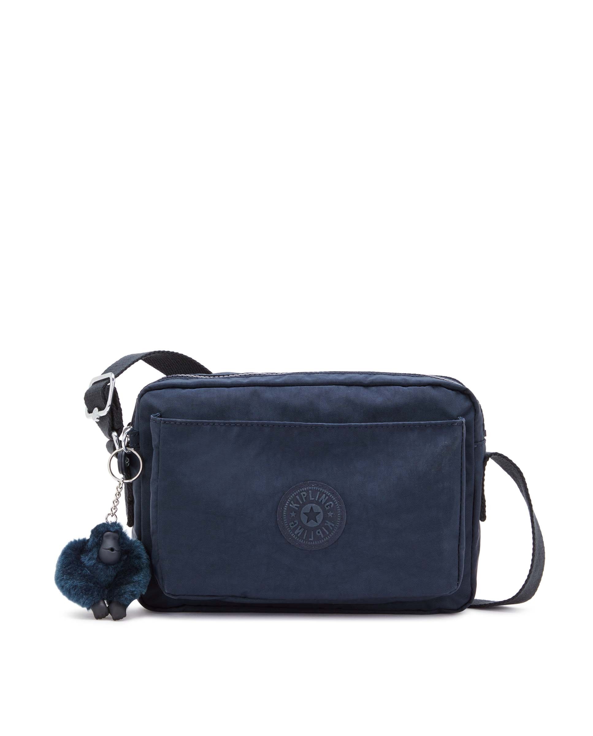 Bandolera de mujer mediana con correa ajustable para el hombro - Kipling - Marino Marino-1