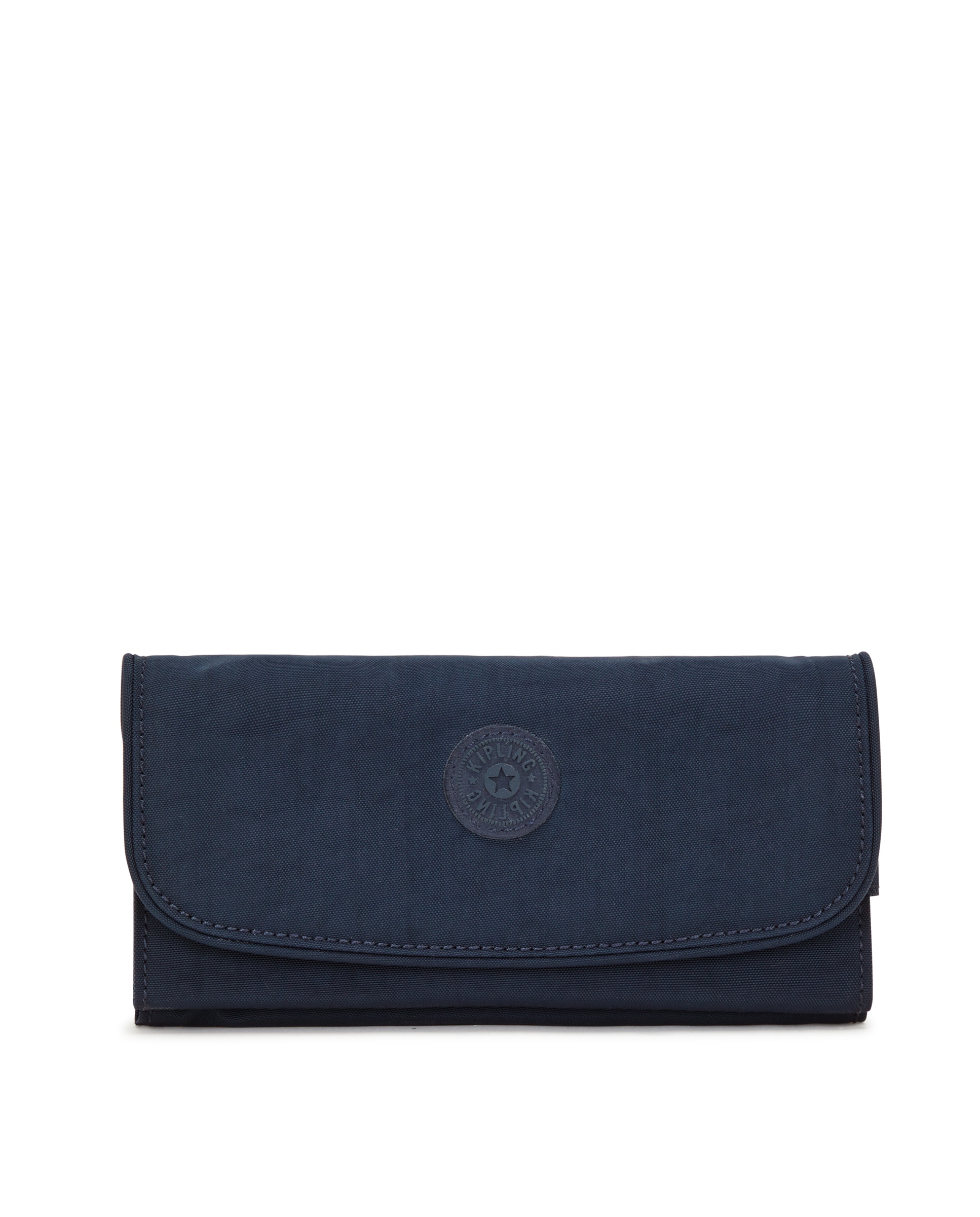 Cartera de mujer grande con solapa - Kipling - Marino Marino-1
