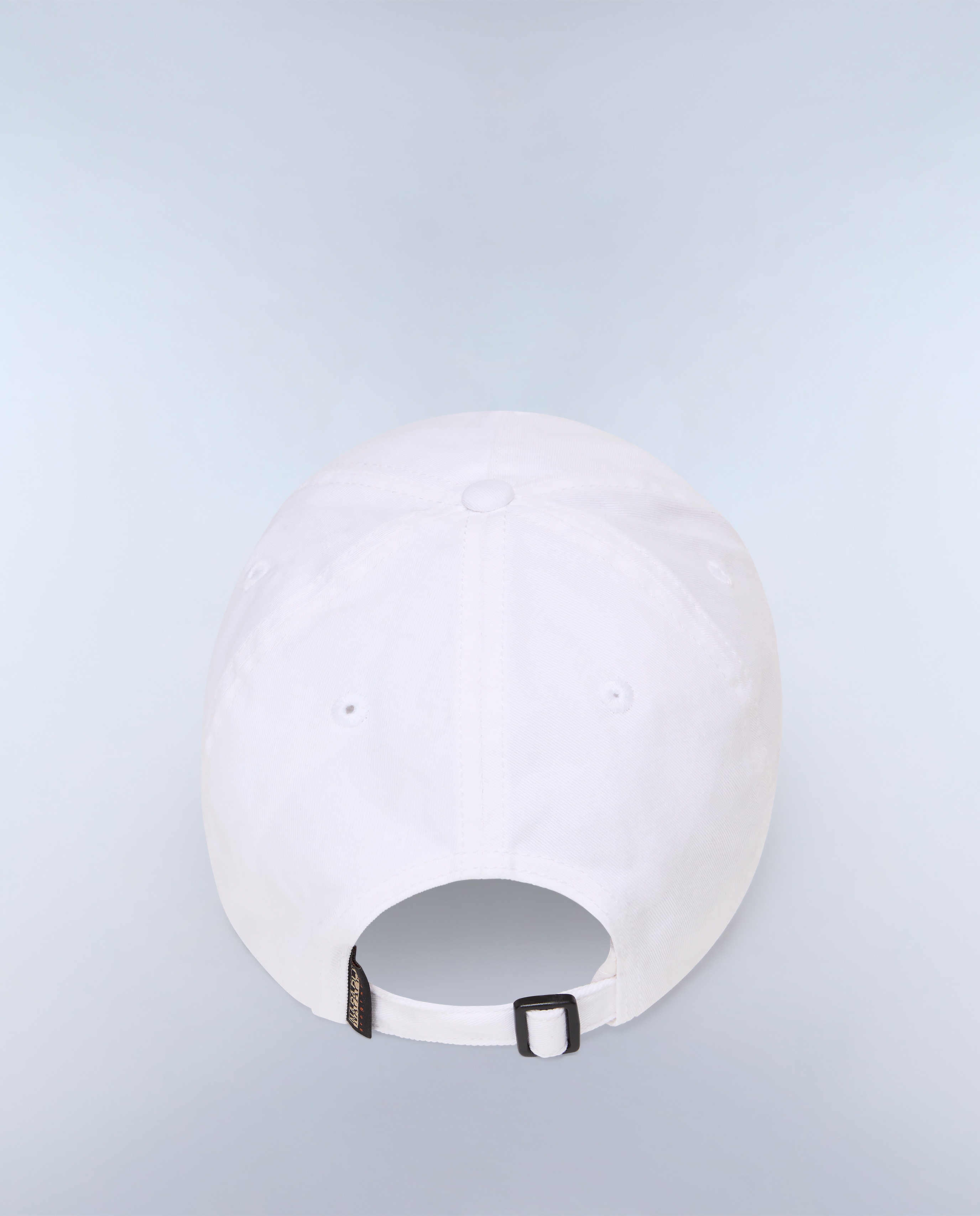 Gorra de hombre napapijri de algodón con parche frontal - Blanco Blanco-6