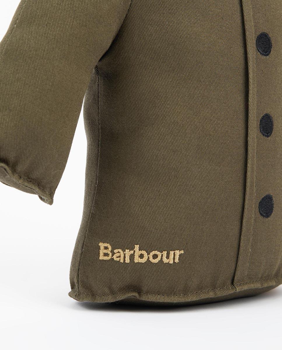 Peluche Barbour Jacket Dog Toy Marrón-3