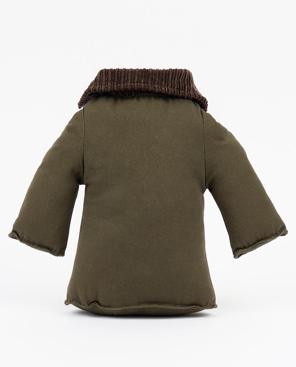 Peluche Barbour Jacket Dog Toy Marrón-5