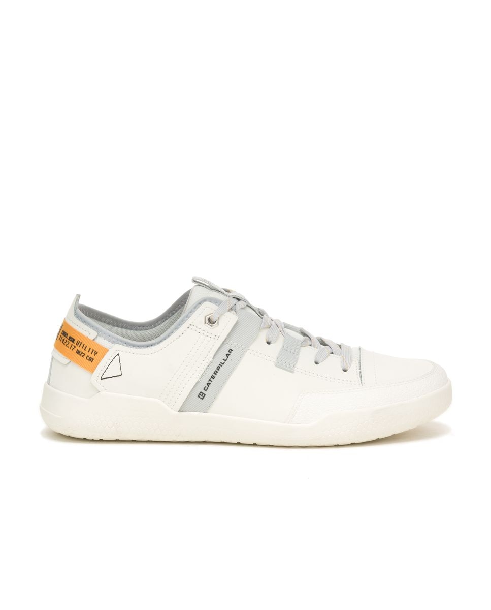 Zapatillas deportivas unisex de nobuck en color blanco