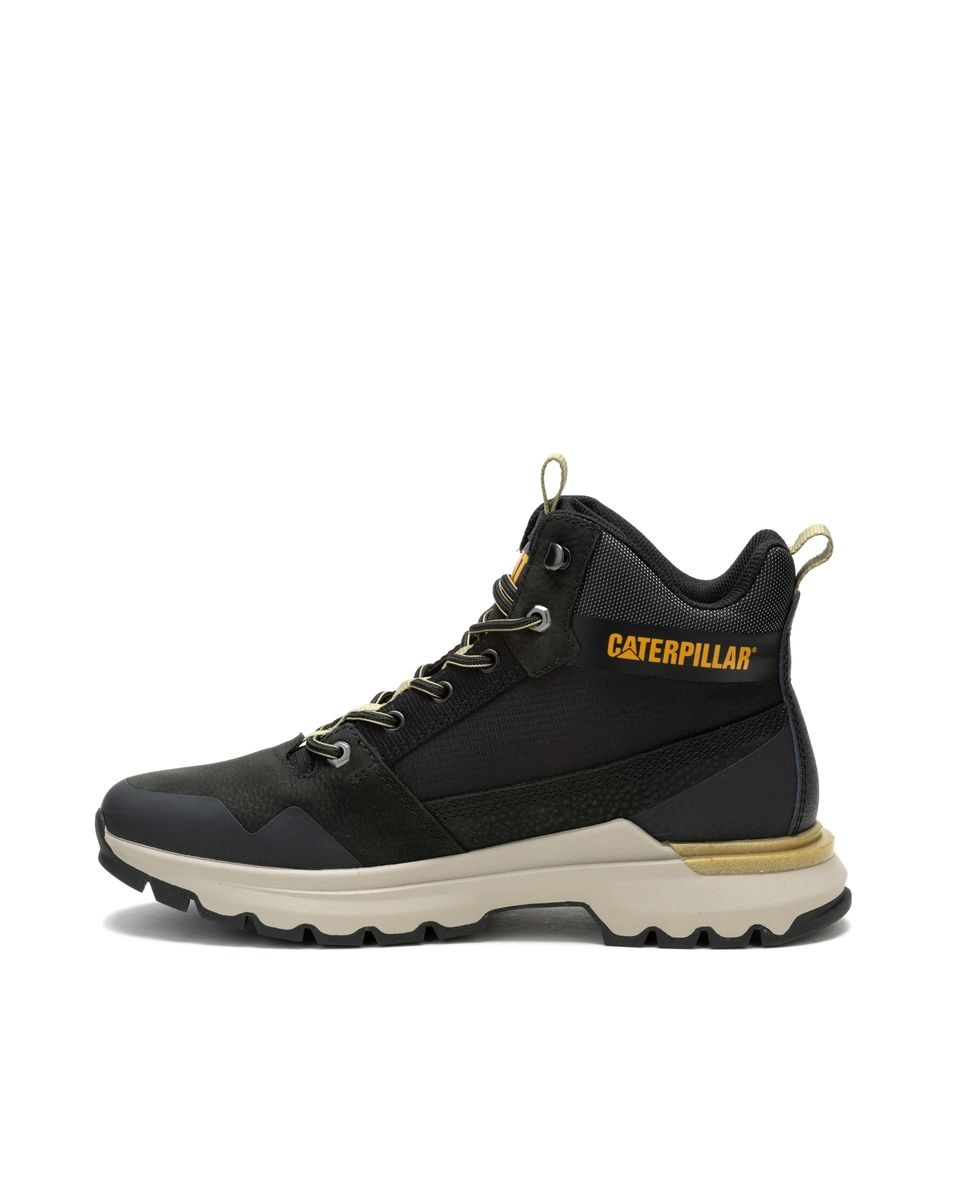 Botas unisex de piel colorado sneaker Negro Caterpillar Negro-2