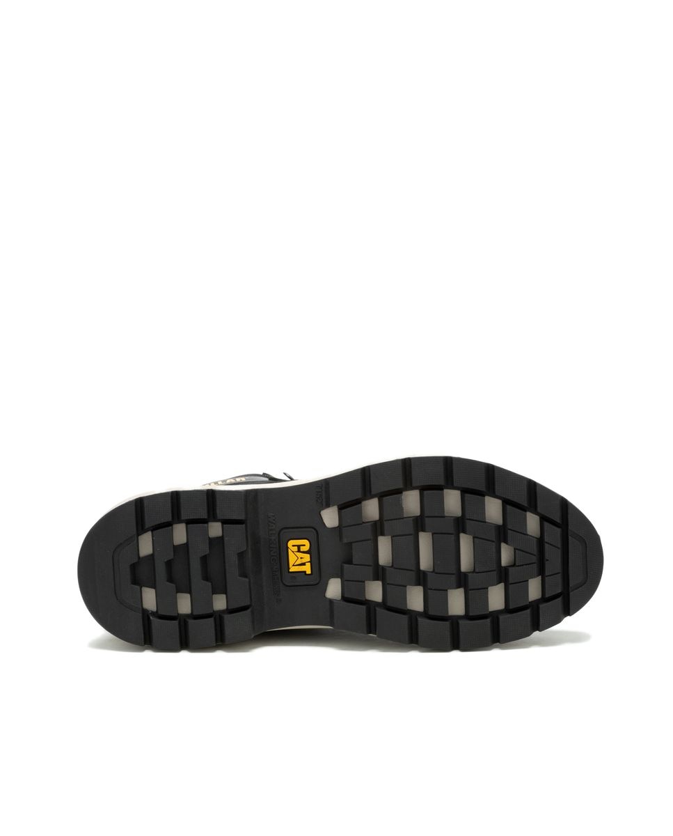 Botas unisex de piel colorado sneaker Negro Caterpillar Negro-5