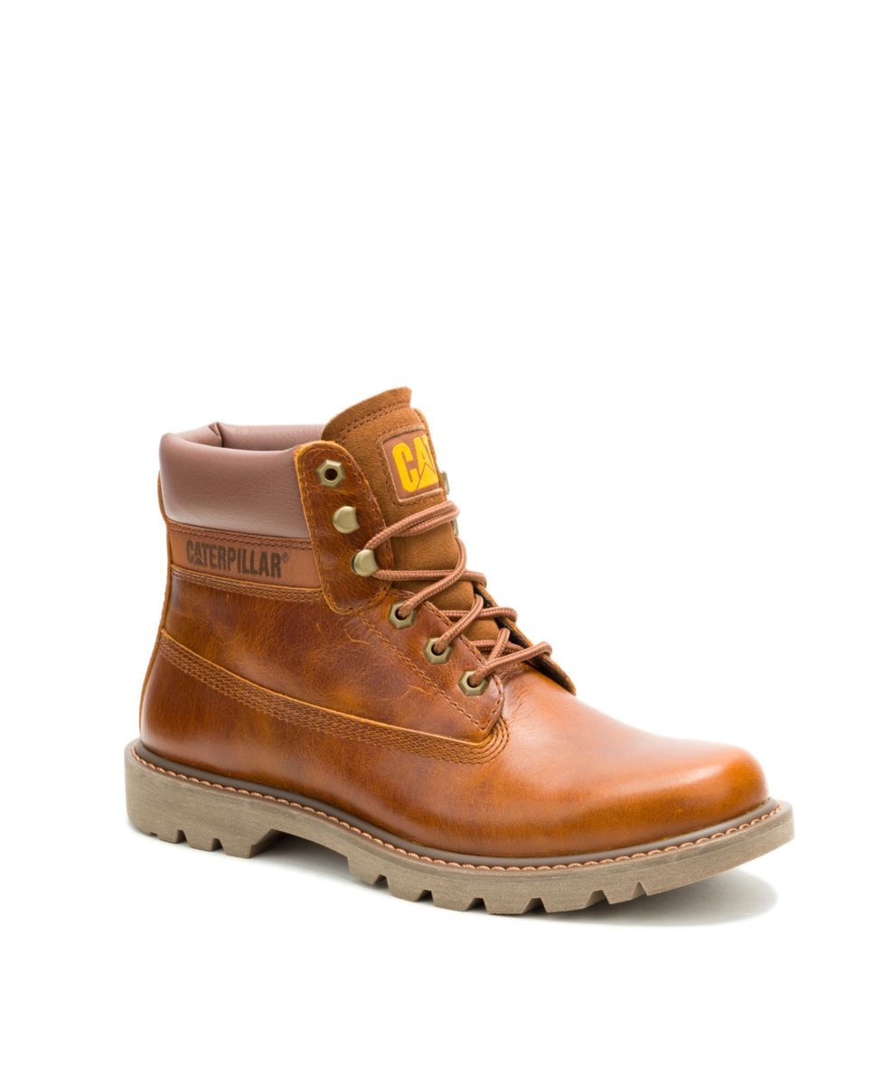 Botas unisex oiled nobuck colorado 2 0 Marrón / Naranja Caterpillar Marrón / Naranja-3
