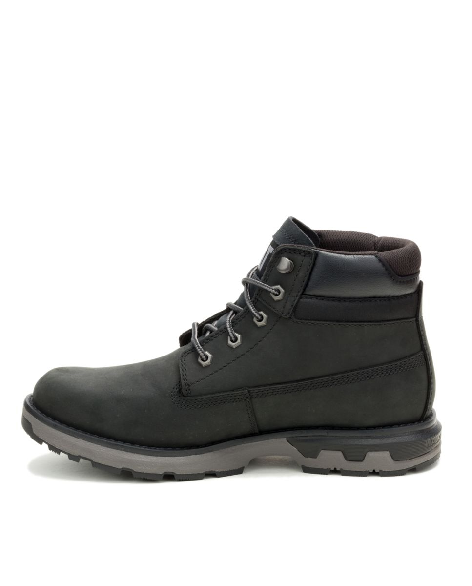 Botas de hombre de piel pursue wp - Caterpillar - Negro Negro-2