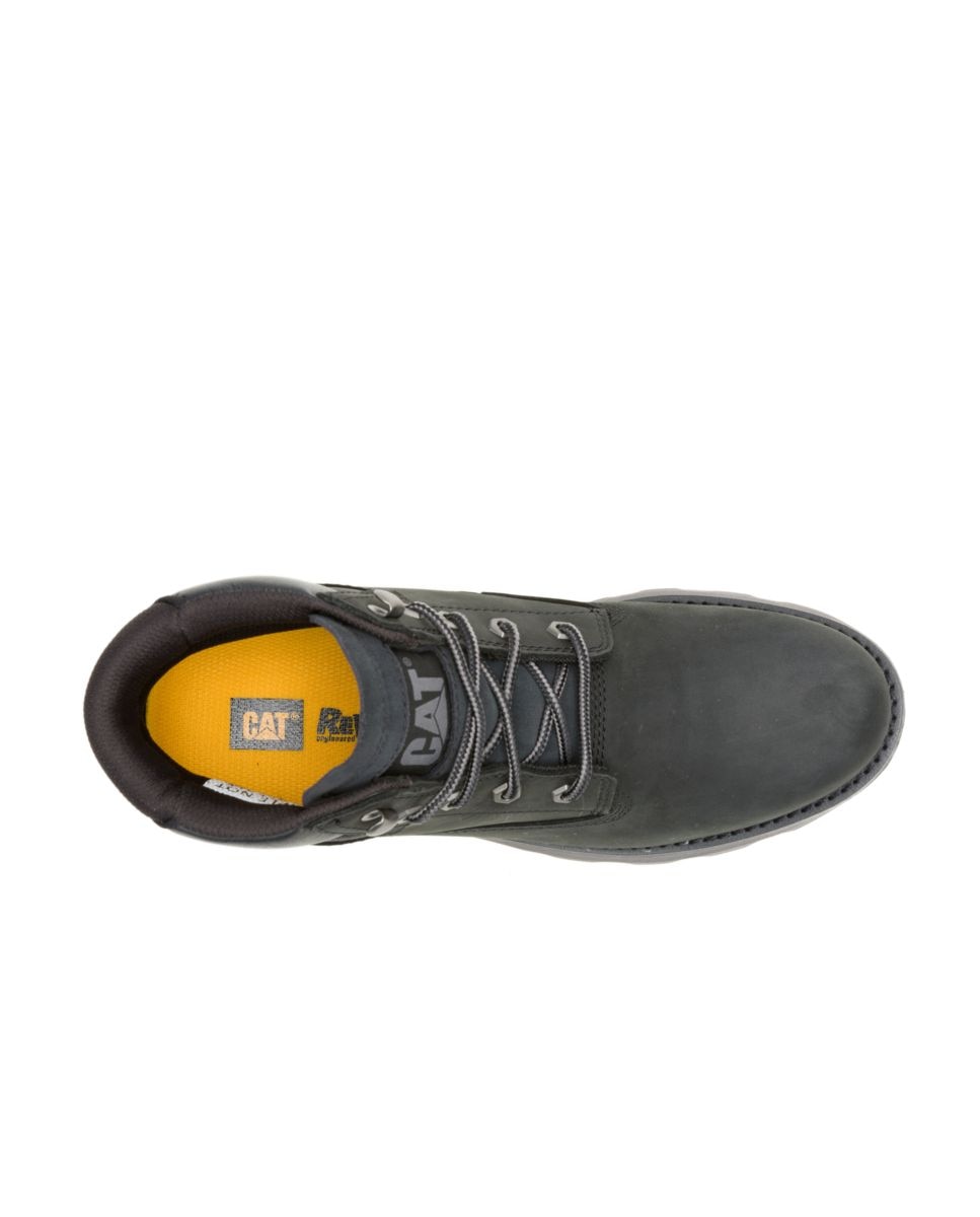 Botas de hombre de piel pursue wp - Caterpillar - Negro Negro-4