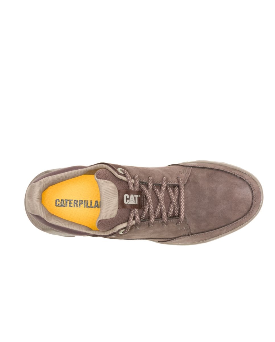 Zapatillas de hombre hex lite cruise - Caterpillar - Negro Marrón oscuro-4