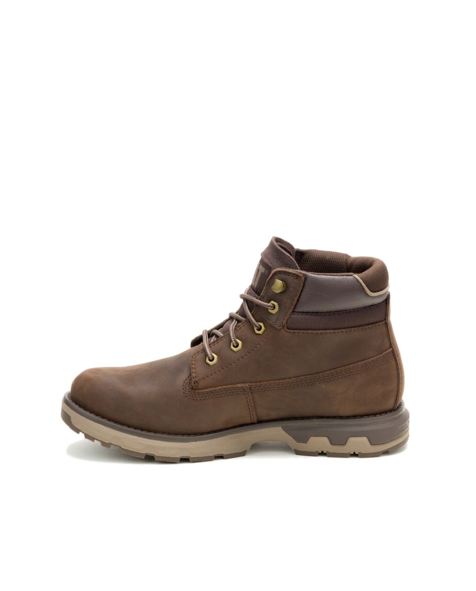 Botas de hombre de piel pursue wp - Caterpillar - Marrón oscuro Marrón oscuro-2