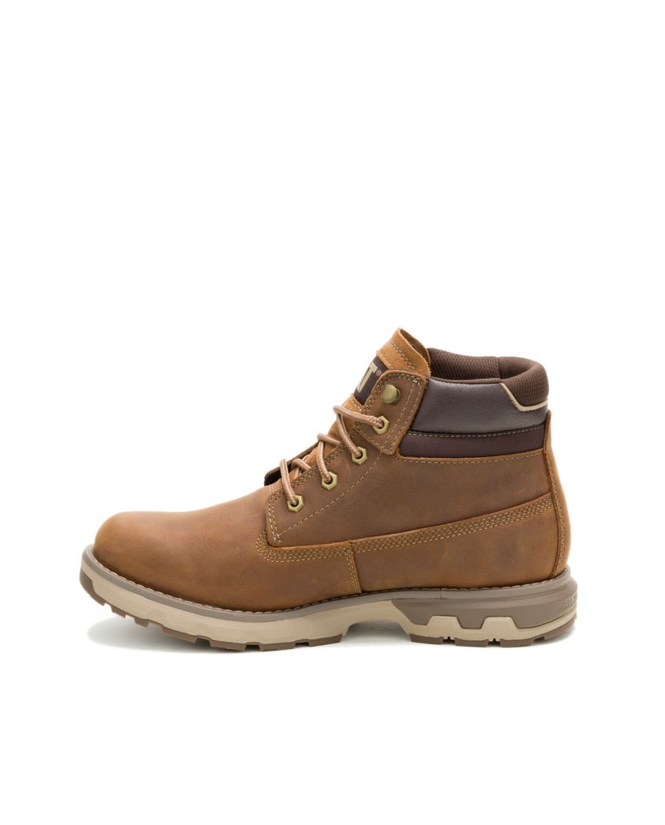 Botas de hombre de piel pursue wp - Caterpillar - Marrón claro Marrón claro-2
