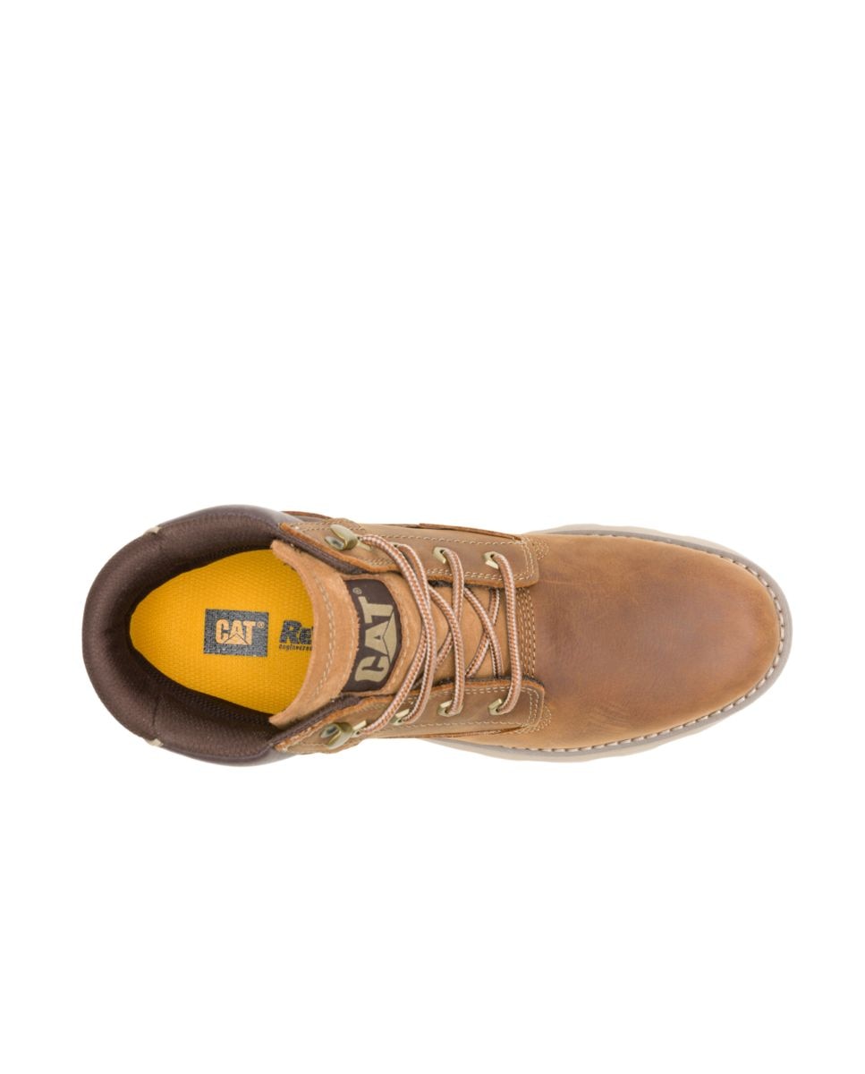 Botas de hombre de piel pursue wp - Caterpillar - Marrón claro Marrón claro-4