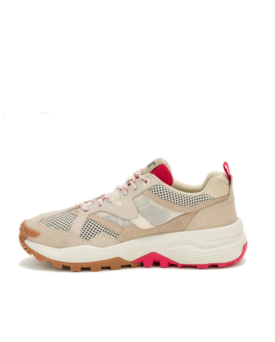Zapatillas de hombre de piel grapple suede Natural Caterpillar Natural-2