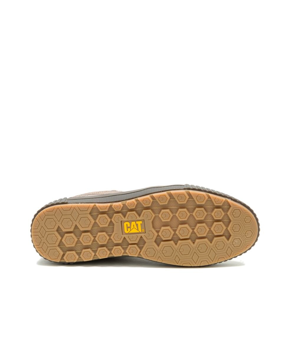 Zapatillas de hombre de piel axiom - Caterpillar - Topo Topo-5