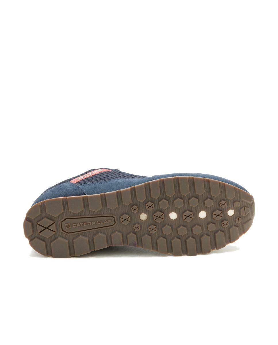 Zapatillas de hombre de piel ventura - Caterpillar - Azul marino Azul marino-5