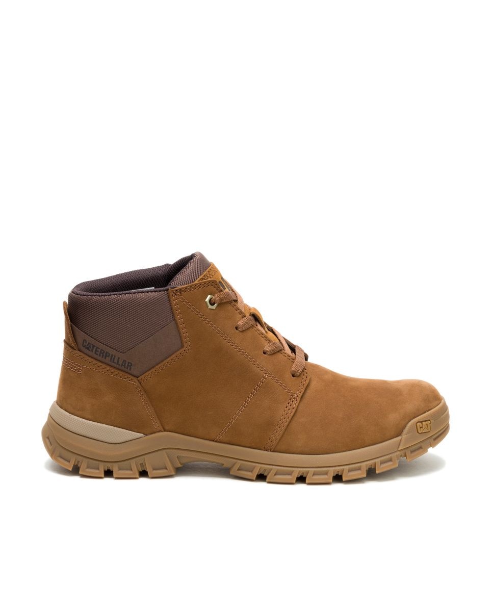 Botas de hombre de piel threshold chukka - Caterpillar - Marrón Marrón-1