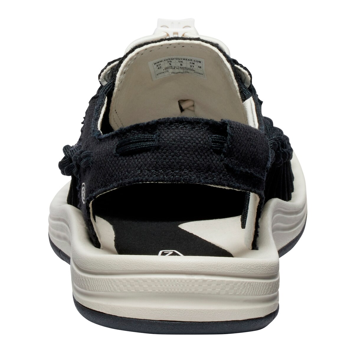 Sandalias de hombre UNEEK CANVAS Keen - Negro Negro-4