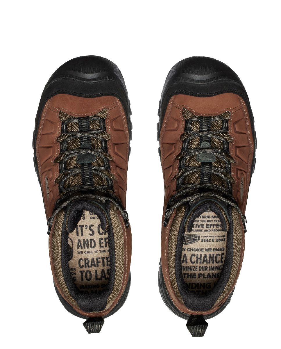 Botas de montaña de hombre TARGHEE IV MID Keen - Marrón Marrón-3