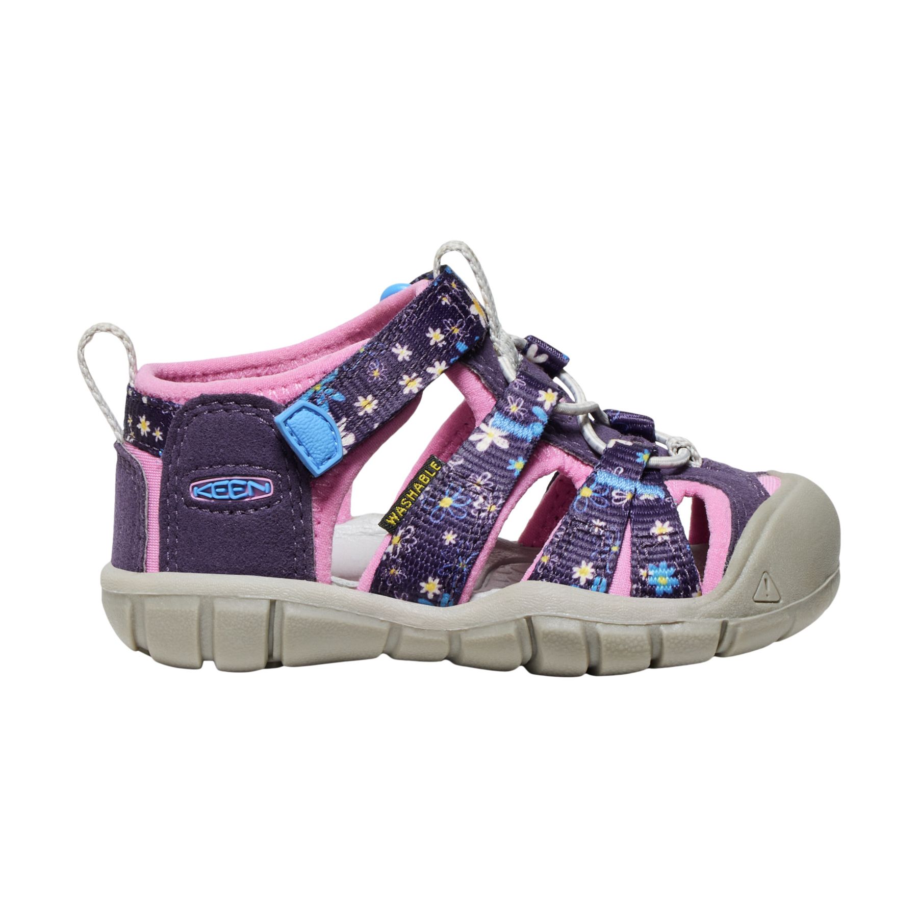 Keen Sandalias de montaña de bebés SEACAMP II CNX Verde