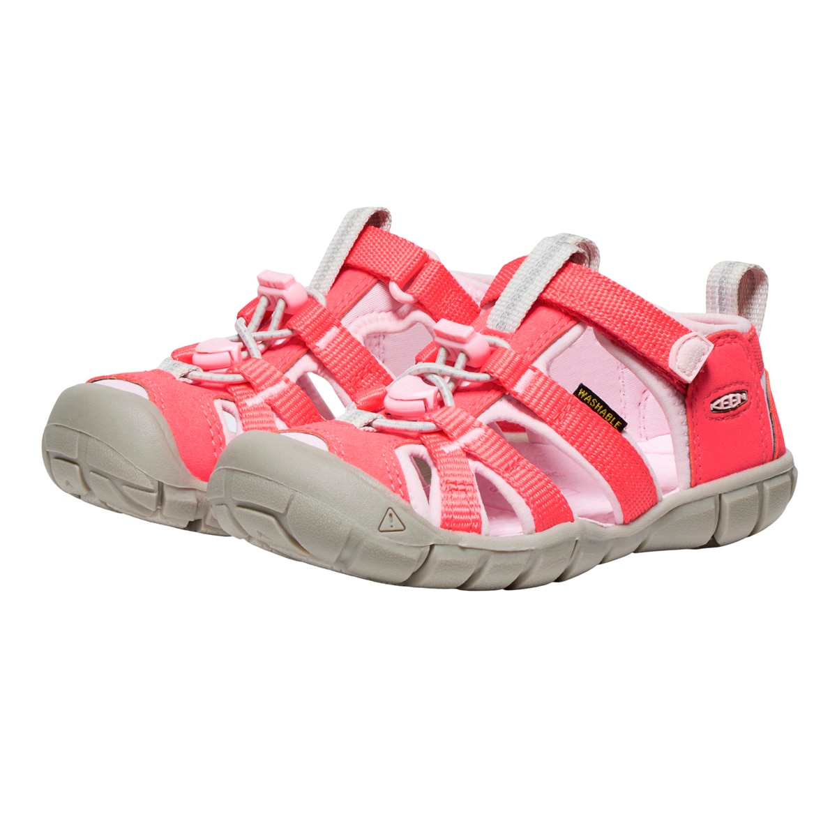 Imagen 3 de Sandalias de montaña de niños SEACAMP II CNX Keen - Rosa pastel Rosa pastel