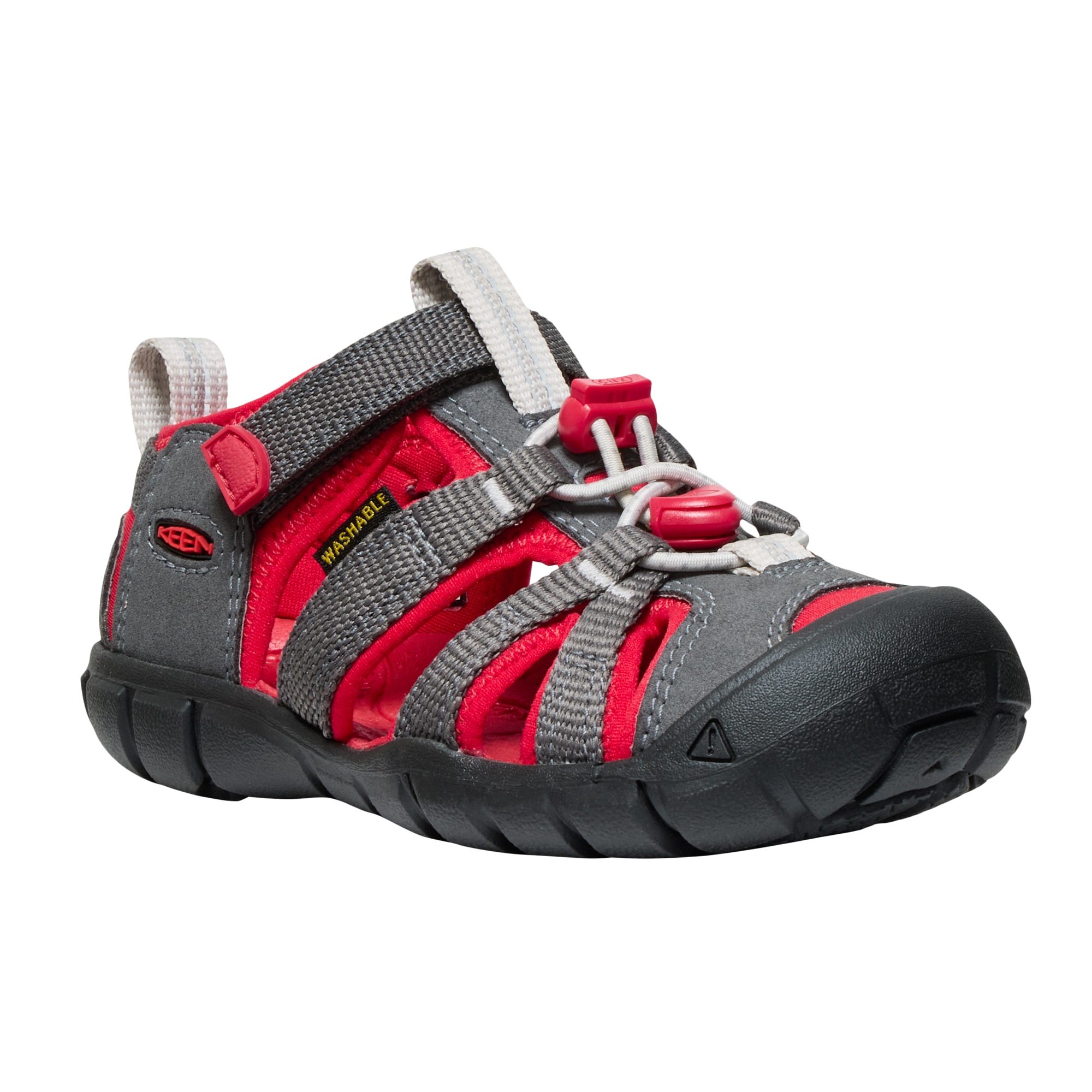 Imagen 2 de Sandalias de montaña de niños SEACAMP II CNX Keen - Rojo / Gris Rojo / Gris
