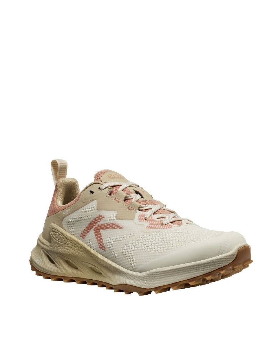 Zapatillas de montaña de mujer ZIONIC NXT WP Keen - Blanco / Rosa Blanco / Rosa-2