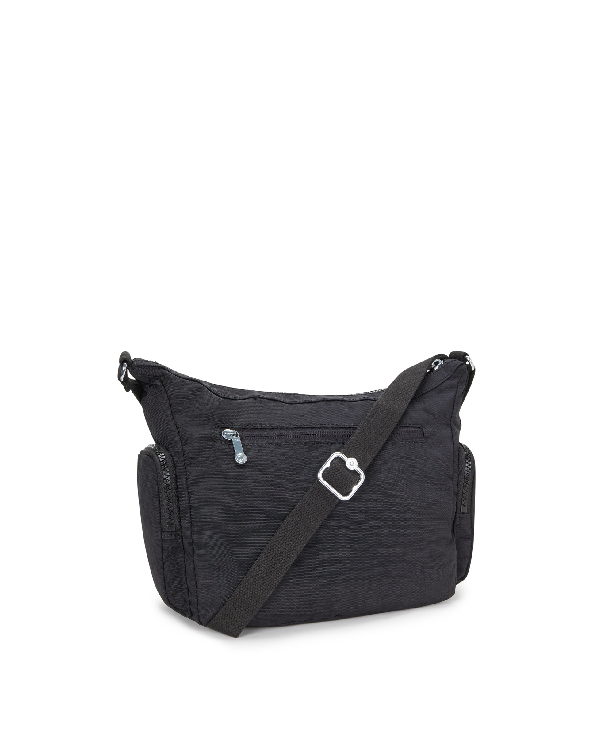Bolso bandolera mediano con correa ajustable - Kipling - Negro Negro-3