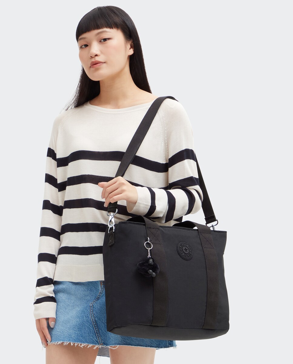 Bolso de hombro grande de mujer Kipling con correa extensible en