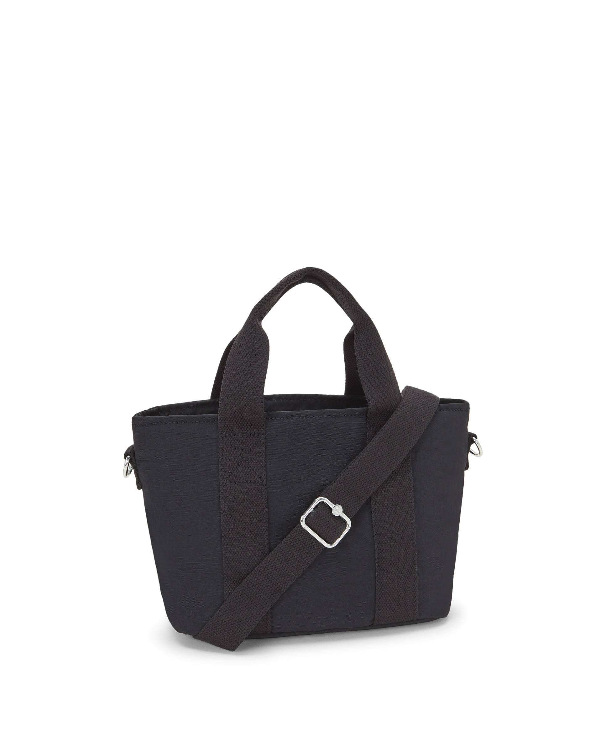 Bolso de mano pequeño con asa extraíble - Kipling - Negro Negro-4