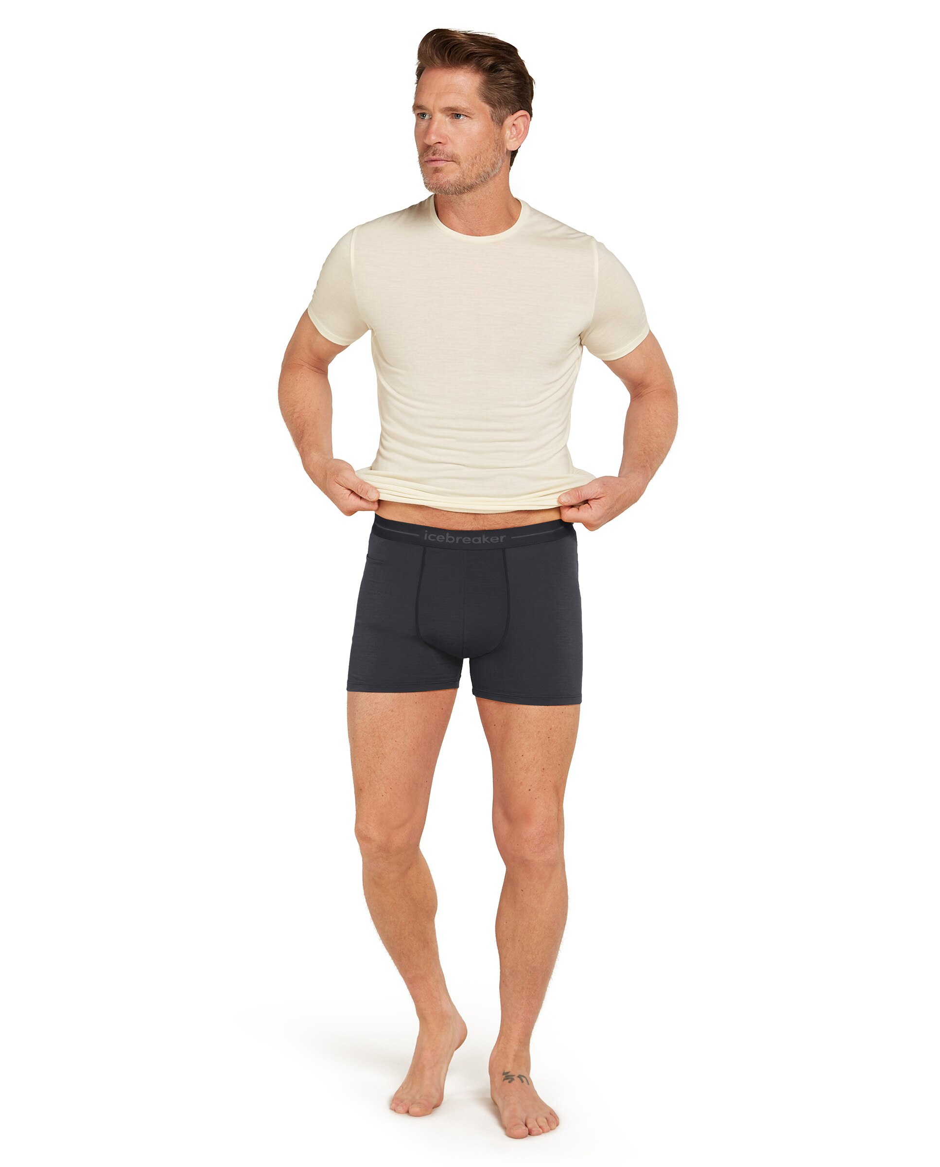 Imagen 4 de Bóxer Hombre M Anatomica Boxers ICEBREAKER - Azul marino Azul marino